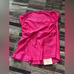 SHEIN Bright Fuchsia Strapless Tube Top